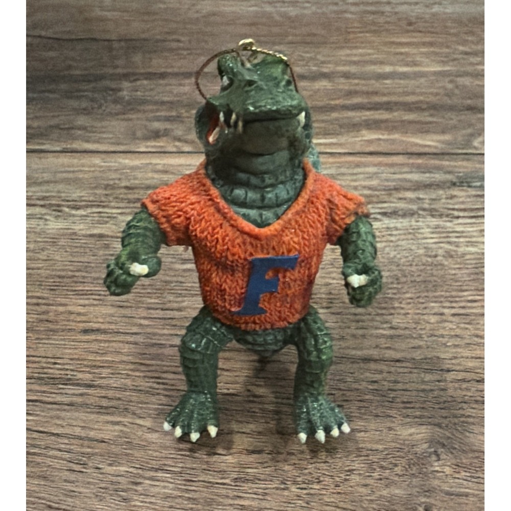 University of Florida Gators Mascot Figurine Christmas‎ Ornament - Picture 2 of 6